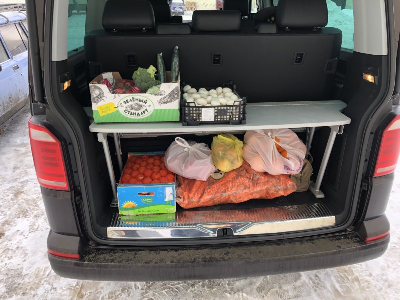 Volkswagen Multivan багажник