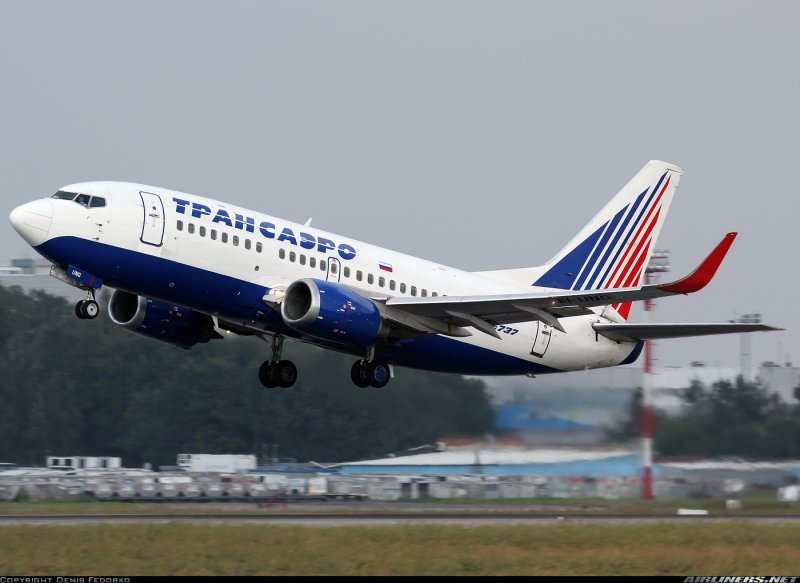 Боинг 737 Трансаэро логотип