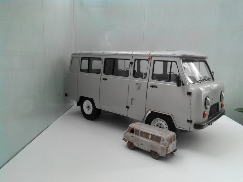 УАЗ Буханка звезда 1/43