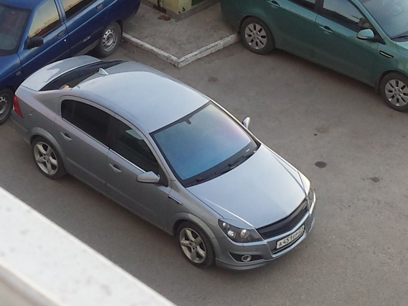 Opel Astra h седан тонировка