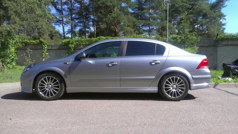 Opel Astra h седан тюнинг