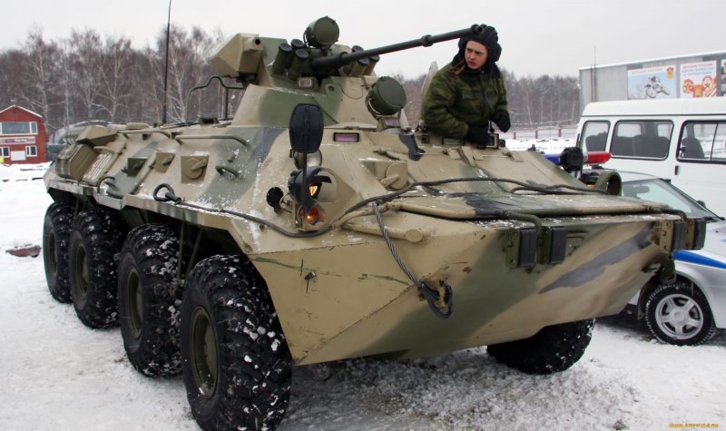 Техника БТР 80