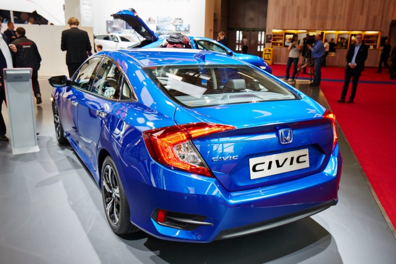Honda Civic 2012 черная