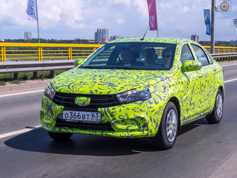 Беспилотный Lada Vesta