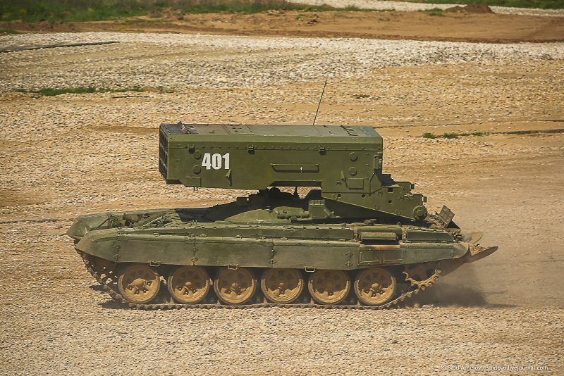 Тяжелая огнеметная система ТОС-1а