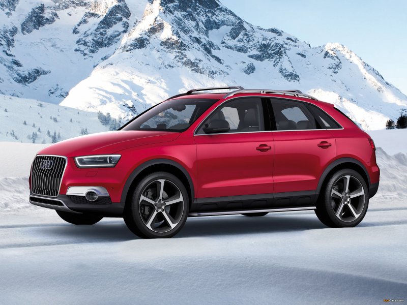 Audi q3 красная
