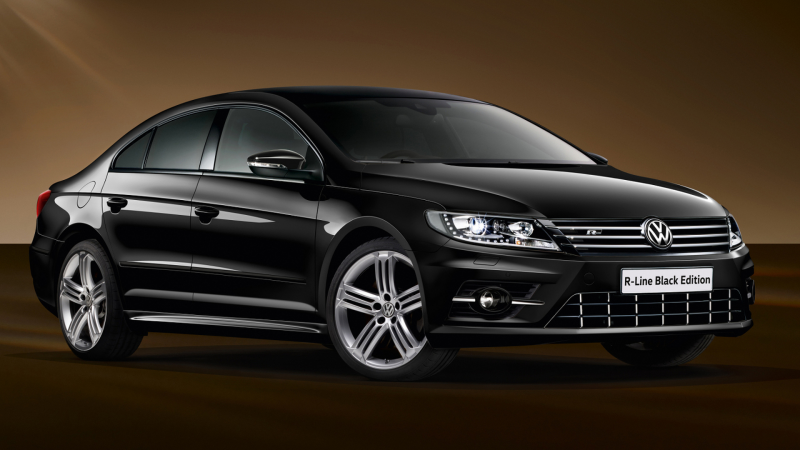 Volkswagen Passat cc 2019 черный