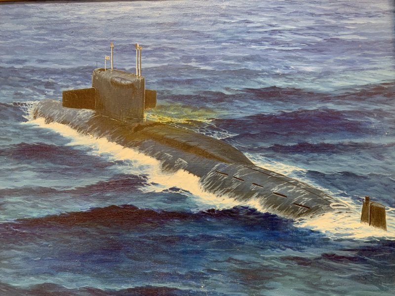 941 Акула внутри