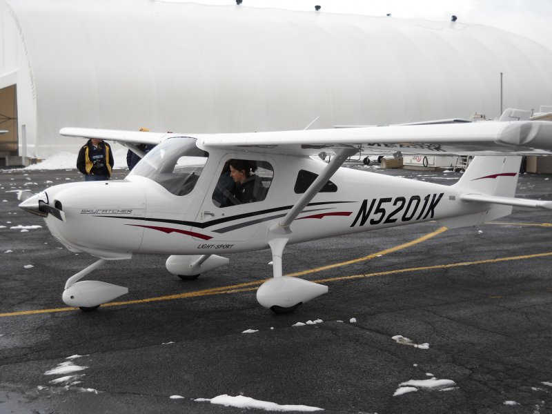 Легкомоторный самолет Cessna