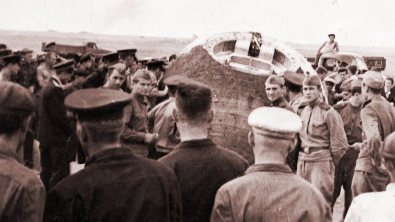 Место приземления Гагарина 1961