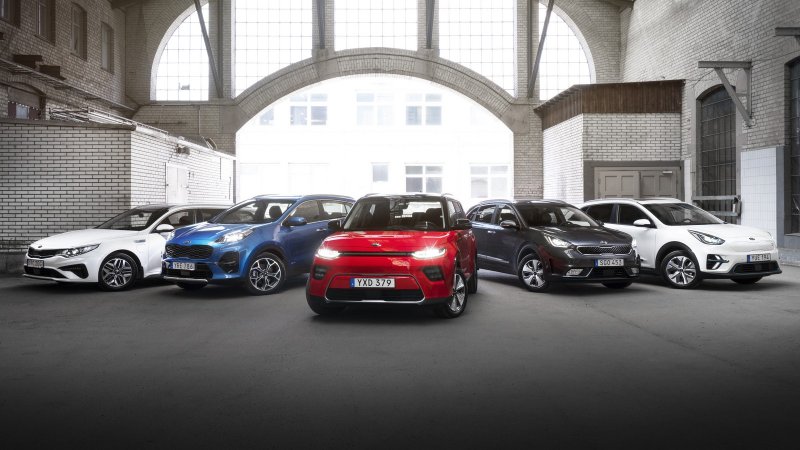 Kia Модельный ряд 2020
