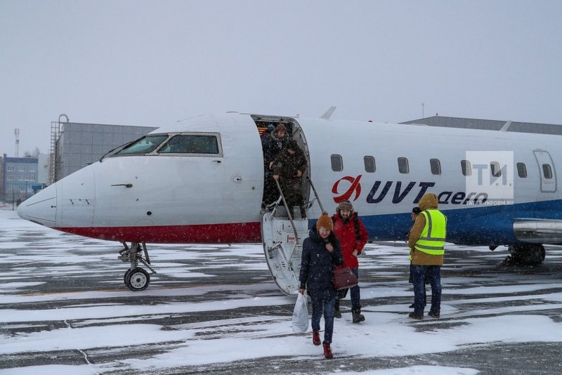 Ан24 в Томском аэропорту