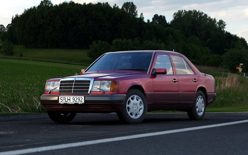 Мерседес w124 e500