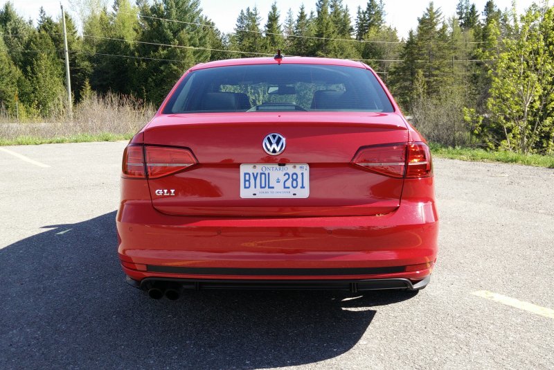 Volkswagen Jetta 2017 сзади