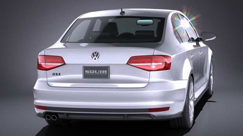 Volkswagen Jetta 2017 сзади