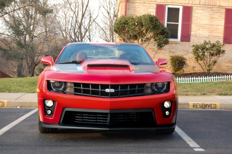 Камаро zl1 красный