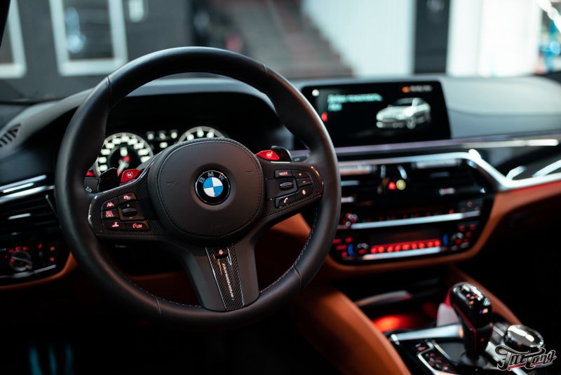 BMW m5 f90 2020 салон