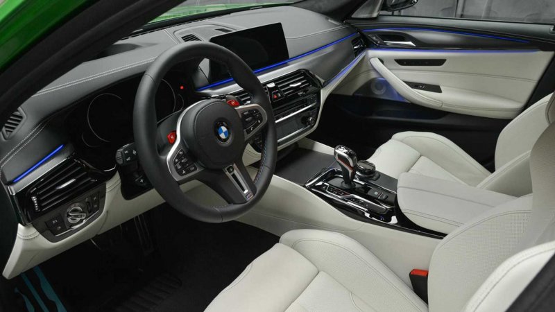 BMW m5 f90 Competition 2020 салон