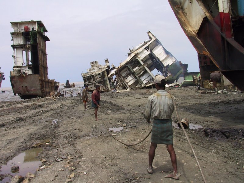 Alang ship Breaking Yard