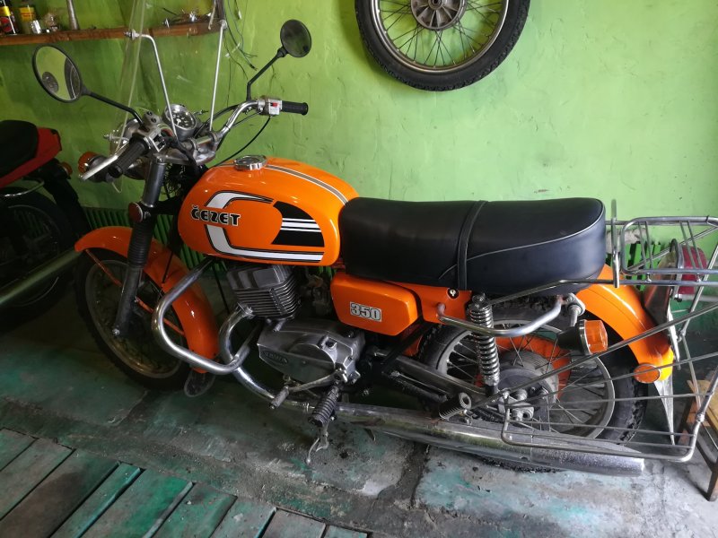 Мотоцикл cz 350