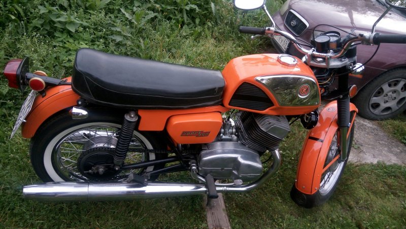 Мотоцикл cz 350