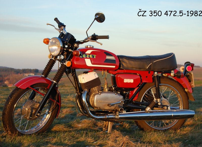 Мотоцикл cz 350