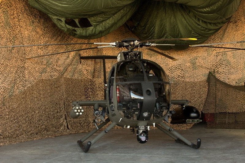 Военный вертолёт MD-500