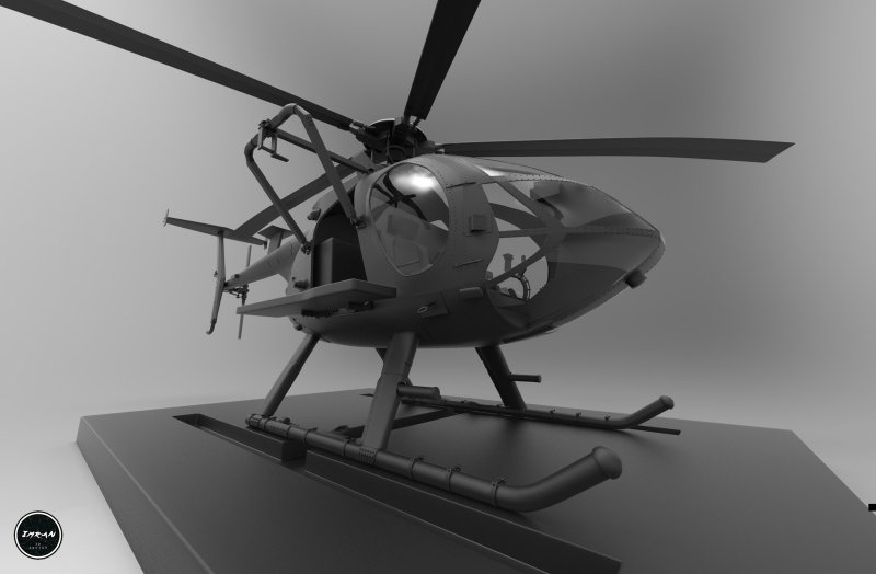 Вертолет Ah-6 little Bird