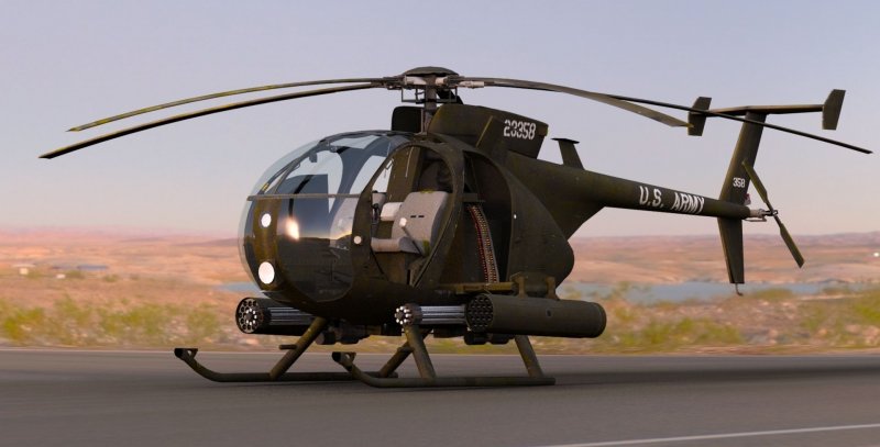 MH-6 little Bird