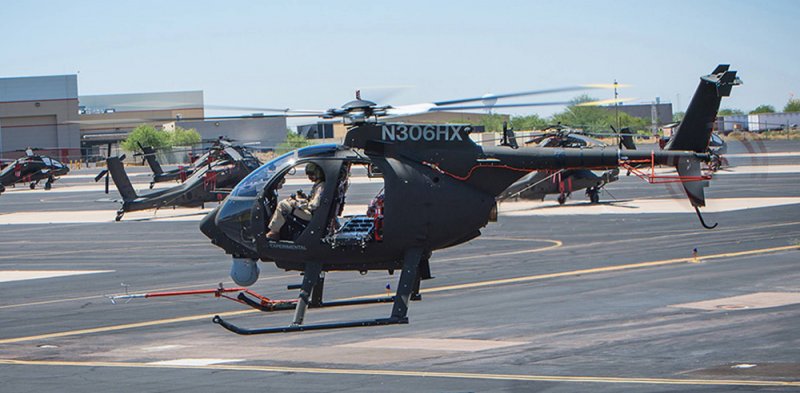 Вертолёт MD Helicopters MH-6 little Bird