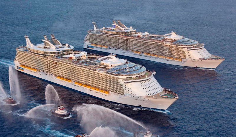 Круизный корабль "Allure of the Seas"