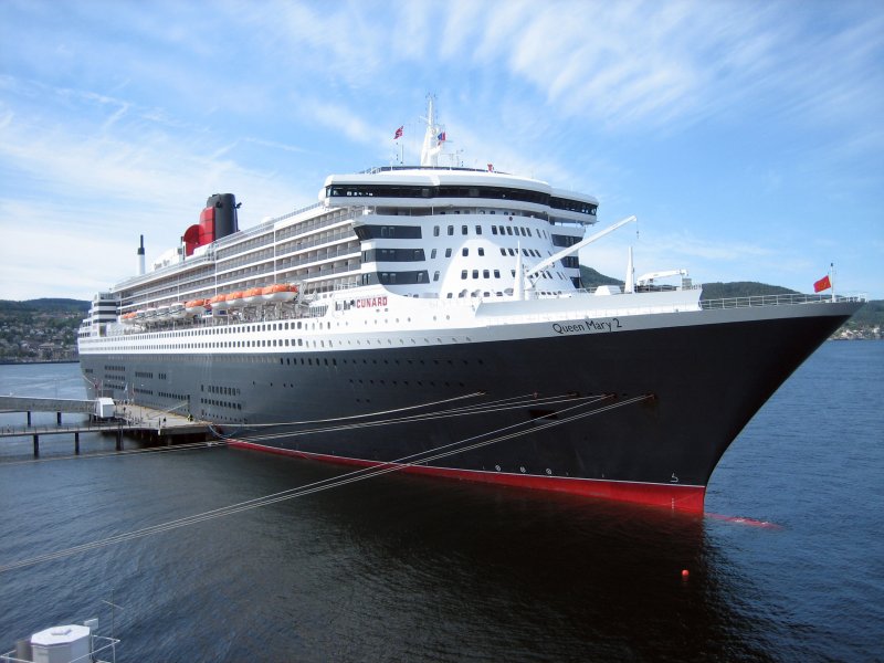 Круизный лайнер Queen Mary
