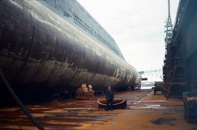 Атомная подводная лодка Колпино