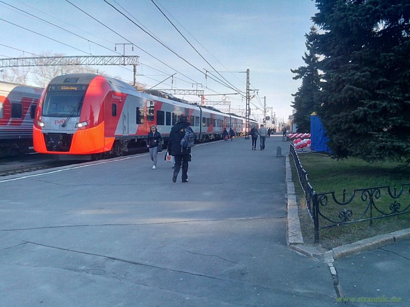 Пассажирские поезда в Крым