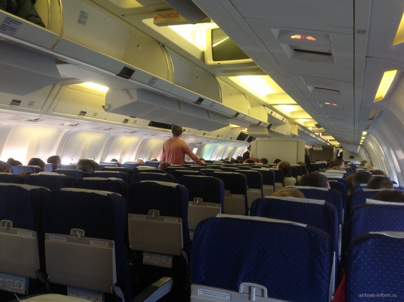Boeing 767-300er Россия салон