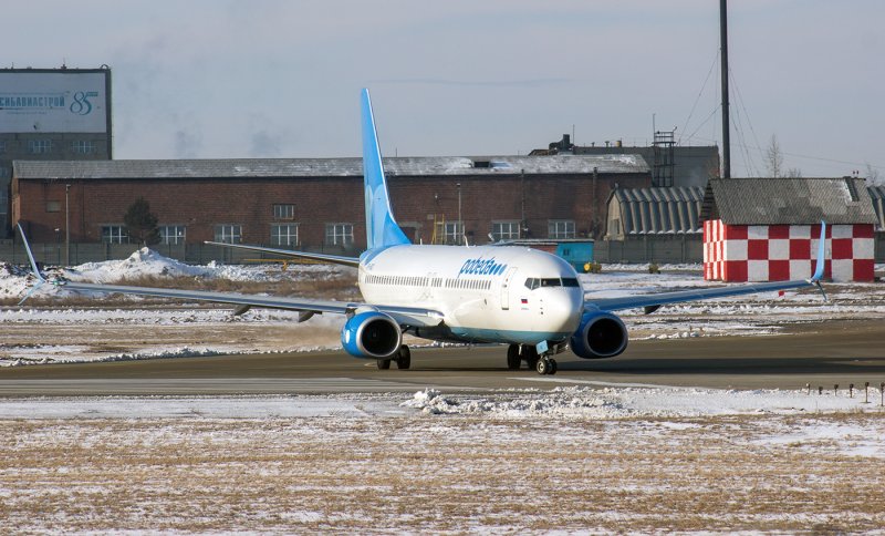 Boeing 737-800 победа внутри