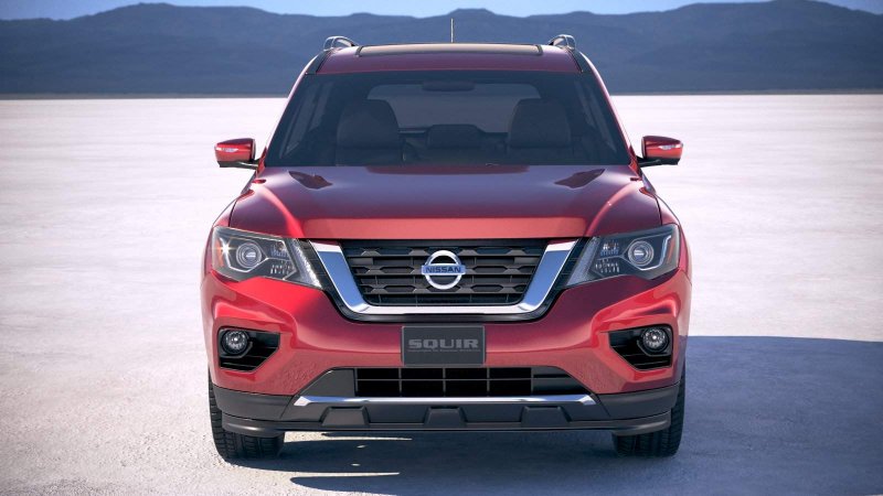 Nissan Pathfinder 2022 зеленый