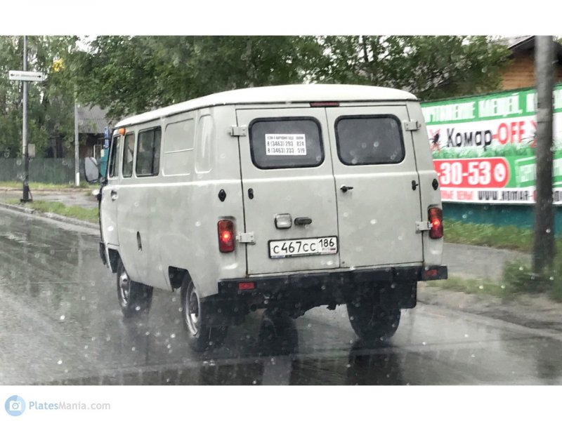 УАЗ 3909 Размеры