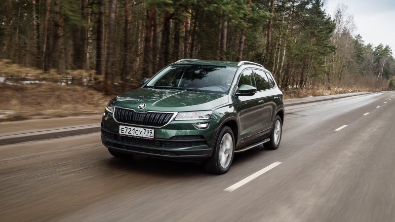 Skoda Karoq 2021 салон