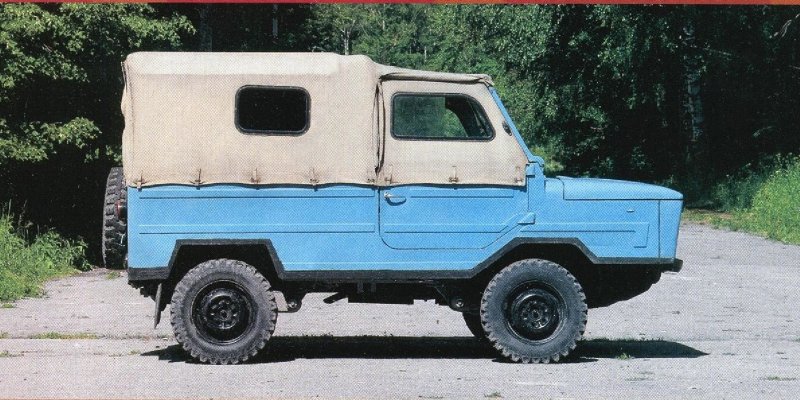 ЛУАЗ 969 сбоку