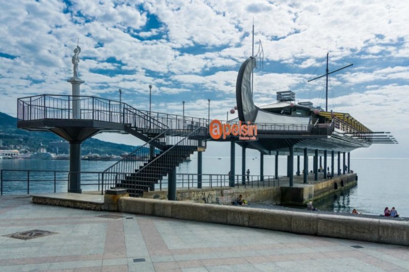Ялта кафе апельсин на набережной