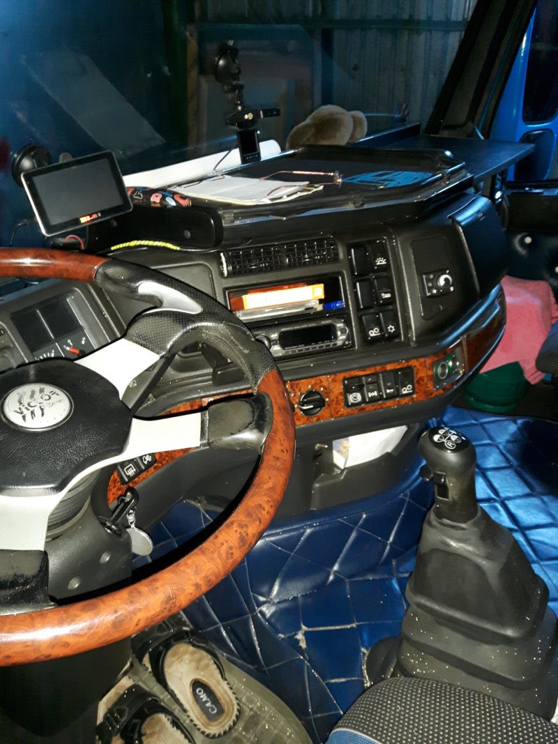Volvo fh12 салон кабины