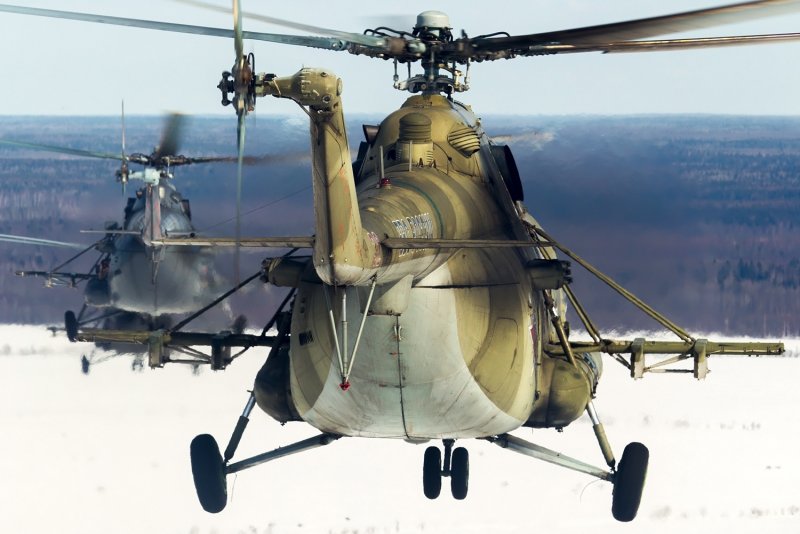 Хвостовая опора вертолета ми-8