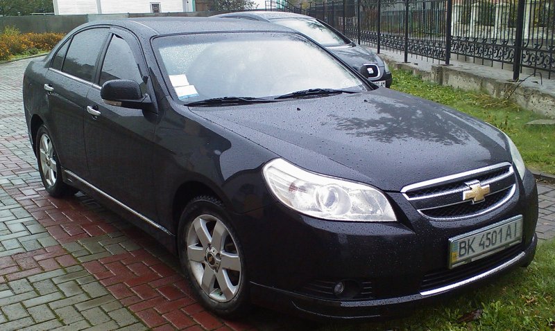 Chevrolet Epica, 2007 черная