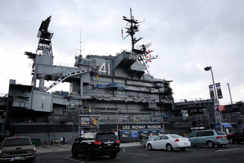 Midway авианосец Сан Диего