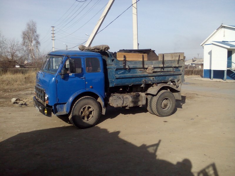 МАЗ 500 сельхозник с манипулятором