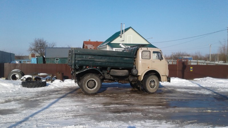 ЗИЛ 130 мост МАЗ 500