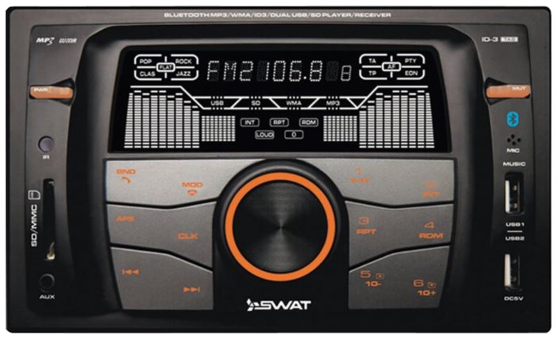 Магнитола SWAT WX-216uba