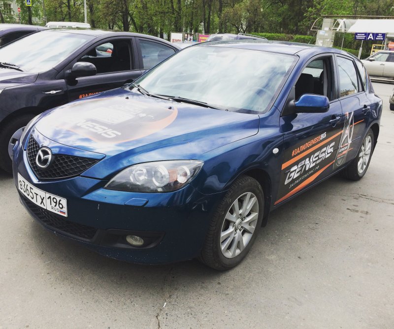 Мазда красная Канди
