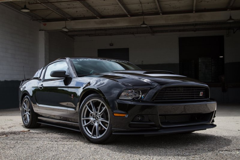 Ford Mustang Shelby gt350 чёрный